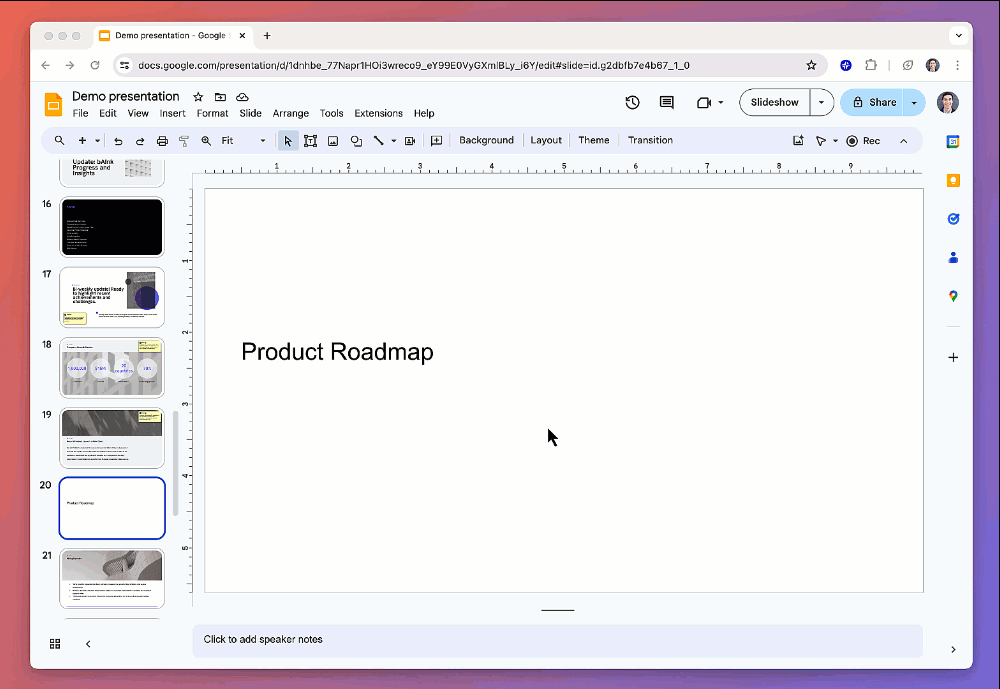 How to convert Google Docs to Google Slides Plus